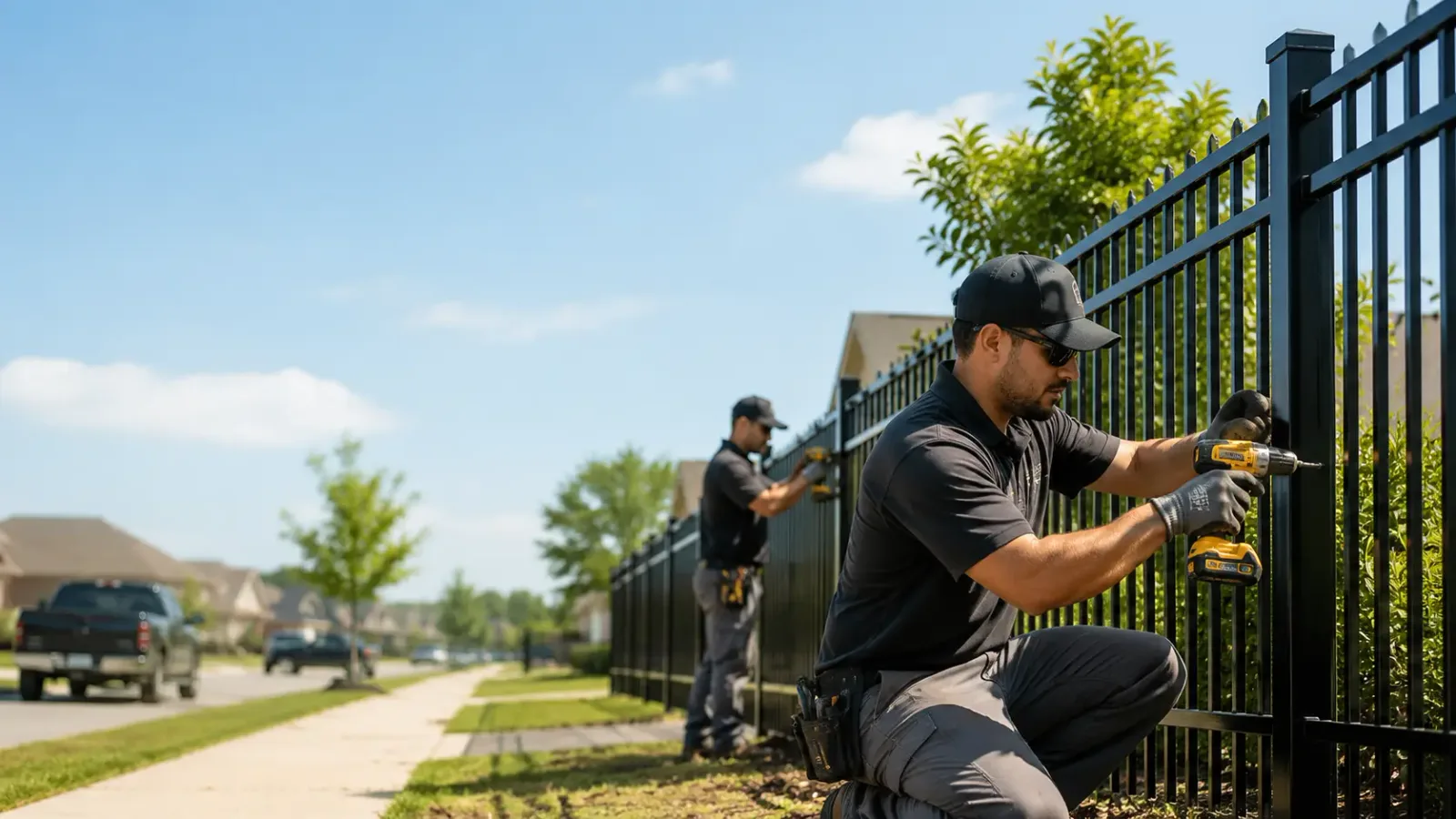 Metal Fence Installation in Fox, AR